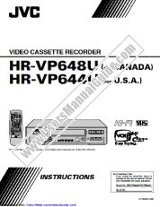 Voir HR-VP644U pdf Directives