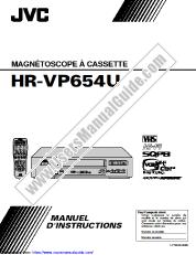 View HR-VP654U pdf Instructions - Français