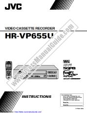 Ver HR-VP655U pdf Instrucciones