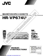 View HR-VP674U pdf Instructions - Français