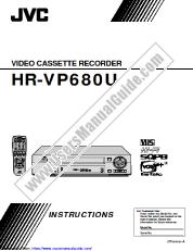 Vezi HR-VP680U pdf Instrucțiuni