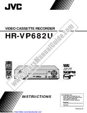 Ver HR-VP682U pdf Instrucciones