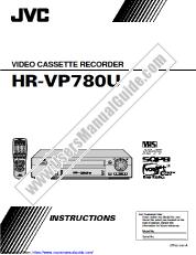 Ver HR-VP780U pdf Instrucciones