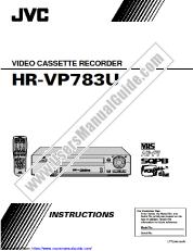 Ver HR-VP783U pdf Instrucciones
