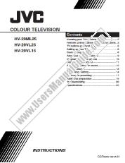 Visualizza HV-29VL15/G pdf Manuale di istruzioni