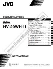Visualizza HV-29WH11/H pdf Manuale di istruzioni