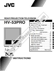 View HV-53PRO/EE pdf Instruction Manual