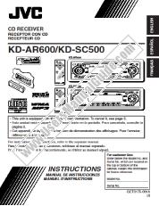 View KD-AR600J pdf Instruction Manual