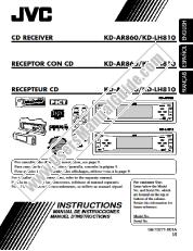View KD-AR860J pdf Instruction manual