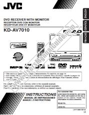 Voir KD-AV7010J pdf Manuel d'instructions