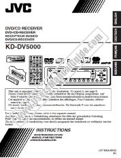 View KD-DV5000E pdf Instruction Manual