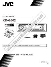 View KD-G502BEB pdf Instruction manual