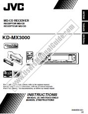 View KD-MX3000J pdf Instructions