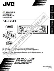 View KD-S641 pdf Instruction Manual