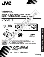 View KD-S821R pdf Instruction Manual - Spanish