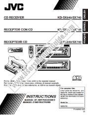View KD-SX740J pdf Instructions