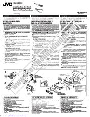 View KD-SX950J pdf Instructions - Installation