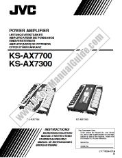Ver KS-AX7700J pdf Manual de instrucciones