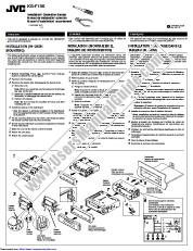 Voir KS-F150J pdf Instructions - Installation