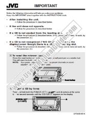 View KW-XC770J pdf Instructions - Caution