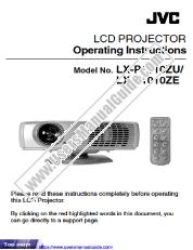 Voir LX-P1010ZU pdf Directives