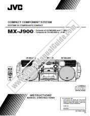 View MX-J900C pdf Instructions - Français