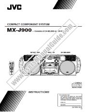 View MX-J900J pdf Instructions
