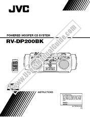 Ver RV-DP200BK pdf Manual de instrucciones