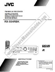 Ver RX-554RBK pdf Instrucciones
