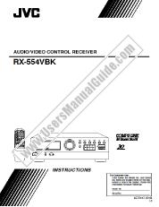 View RX-554VBKJ pdf Instructions