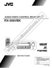 View RX-558VBKJ pdf Instructions