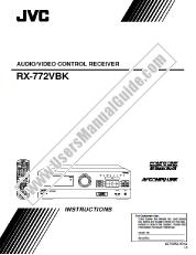 View RX-772VBK pdf Instructions