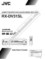 Voir RX-DV31SLC pdf Mode d'emploi