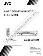 Voir RX-DV3SL pdf Mode d'emploi