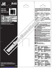 Ver SP-A110-J pdf Manual de instrucciones