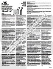 Voir SP-AP200-A-E pdf Mode d'emploi