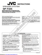 Voir SP-T325 pdf Directives