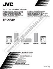 Voir SP-XF20EU pdf Manuel d'instructions