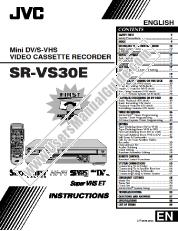 Voir SR-VS30E pdf Mode d'emploi