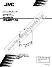 Ver SX-DW303US pdf Manual de instrucciones