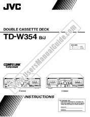 View TD-W354BKEN pdf Instructions