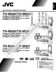 Voir TH-M501J pdf Manuel d'instructions