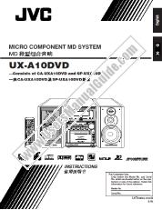 Ver UX-A10DVD pdf Manual de instrucciones