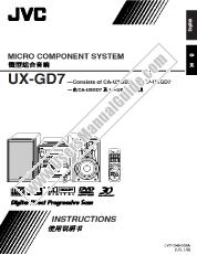 Ansicht UX-GD7UG pdf Bedienungsanleitung