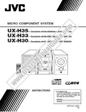 Ver UX-H33 pdf Manual de instrucciones