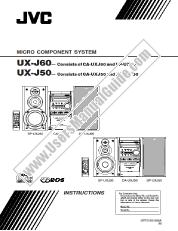 Ver UX-J60 pdf Manual de instrucciones
