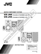Ver UX-J60SU pdf Manual de instrucciones