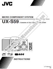 Ver UX-S59B pdf Manual de instrucciones