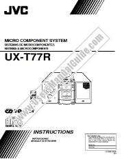 Ver UX-T77RE pdf Instrucciones