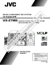 Ansicht UX-Z7MD pdf Bedienungsanleitung